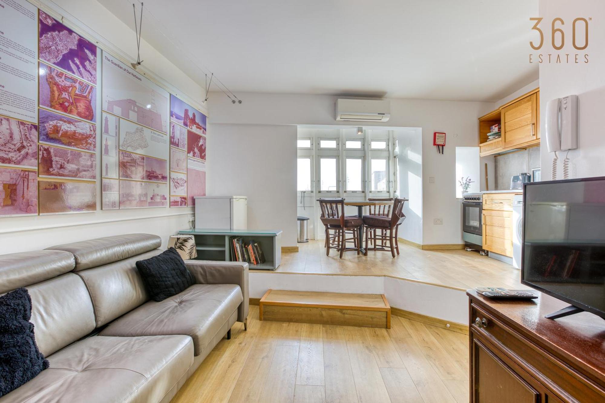 Comfortable 1Br Home With Maltese Balcony In Valletta By 360 Estates Экстерьер фото